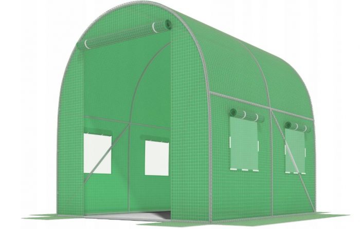 Садова Теплиця Funfit 2 x 2 x 200 см (4м²) - Компактна для Малих Ділянок - Зображення 4