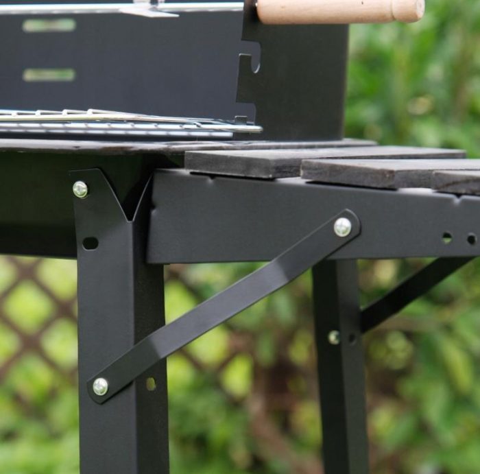 Гриль-Барбекю Velaco VL06-RS 28 x 48 см - Ідеальний для Смачних Страв на Вулиці - Зображення 11