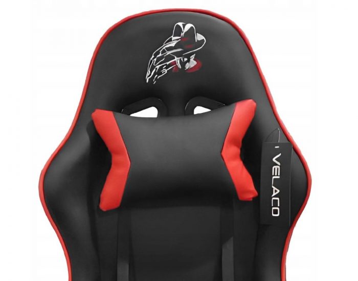Геймерське Крісло Velaco ZING-B-BL-RD - Стиль та Комфорт для Геймерів - Зображення 7