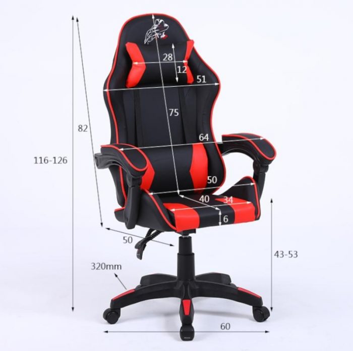 Геймерське Крісло Velaco ZING-B-BL-RD - Стиль та Комфорт для Геймерів - Зображення 12