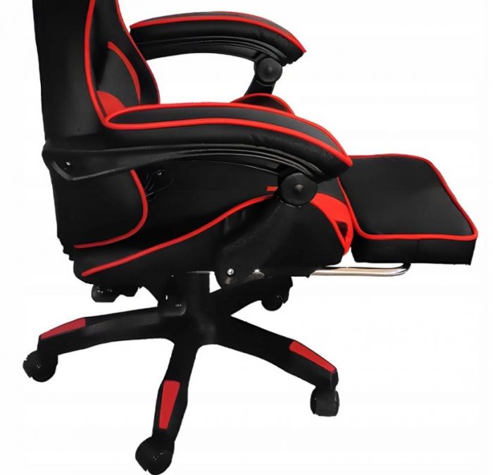 Геймерське Крісло Velaco ZING-A-BL-RD - Стильне та Комфортне для Геймерів - Зображення 9