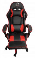 Геймерське Крісло Velaco ZING-A-BL-RD - Стильне та Комфортне для Геймерів - Зображення 3