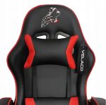 Геймерське Крісло Velaco ZING-A-BL-RD - Стильне та Комфортне для Геймерів - Зображення 6