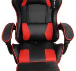 Геймерське Крісло Velaco ZING-A-BL-RD - Стильне та Комфортне для Геймерів - Зображення 7