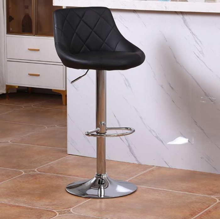 Барне Крісло VELACO 106 см XENA02-BL-CH - Стильний Комфорт для Вашого Бару - Зображення 7