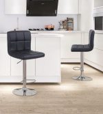 Барне Крісло VELACO 115 cm RAFA01-BL-CH - Комфорт і Стиль для Вашого Бару - Зображення 7