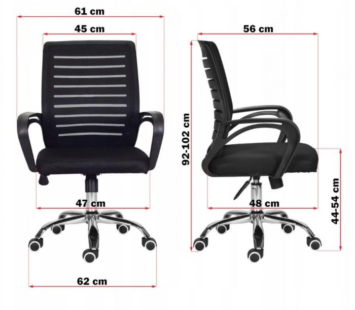 Офісне Крісло LUGANO ARNO BLACK - Комфорт та Стиль для Вашого Офісу - Зображення 12