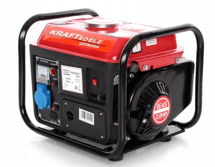 Генератор Однофазний Бензиновий Kraft&Dele 1.2кВт 1200W KD109 - Зображення 7