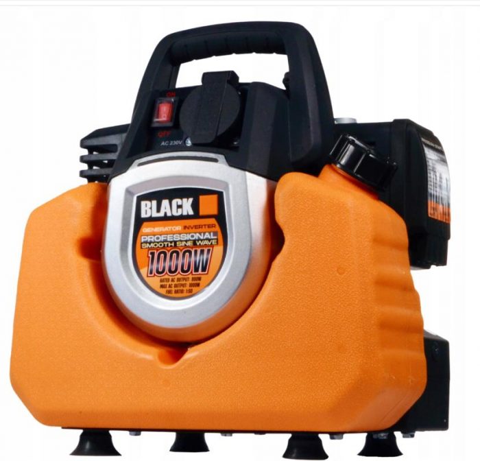 Генератор Інверторний Однофазний Black 1000 W 13610 - Компактний і Ефективний Джерело Енергії - Зображення 2