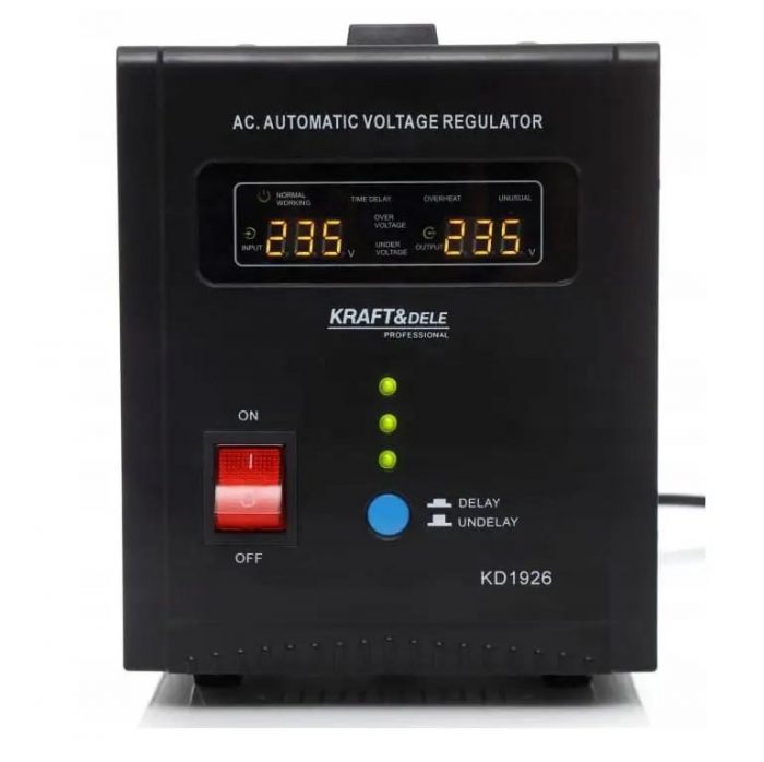 Стабілізатор Напруги Kraft&Dele KD1926 - Надійний Захист Вашої Електроніки - Зображення 4