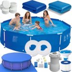 Каркасний Басейн Avenli 366x366 см 19в1 - Ідеальний для Літнього Відпочинку