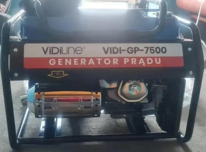 Генератор Бензиновий VIDiLINE VIDI-GP-7500 - Потужний Джерело Енергії - Зображення 2