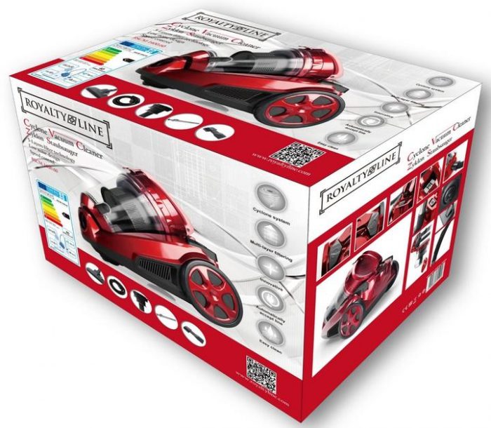 Пилосос Циклонний Безмішковий Royalty Line 1400Вт - Потужне та Зручне Чищення - Зображення 5