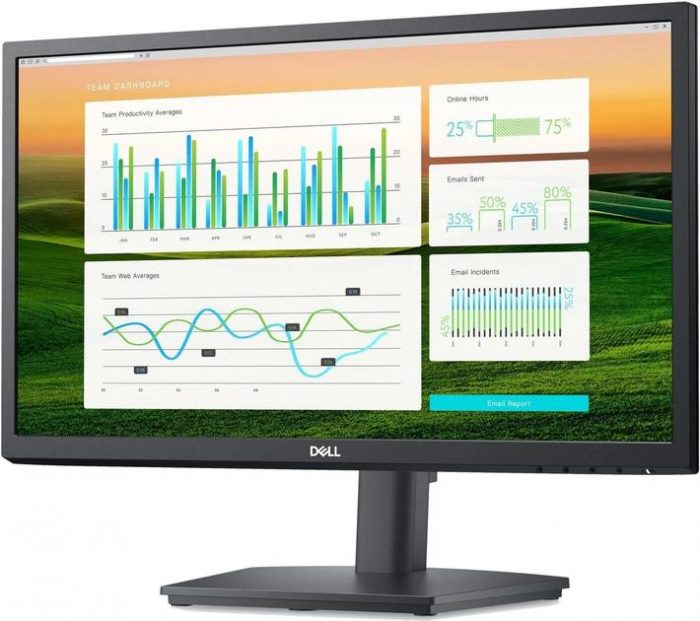 Монітор Dell E2222HS (210-AZKV) - Яскравий і Чіткий Відображення для Роботи та Розваг - Зображення 2