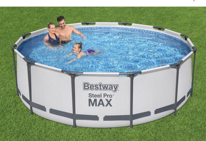 Каркасний Басейн BESTWAY 56418 Steel PRO-MAX 366x100 см - Стійкий і Зручний для Розваг - Зображення 3