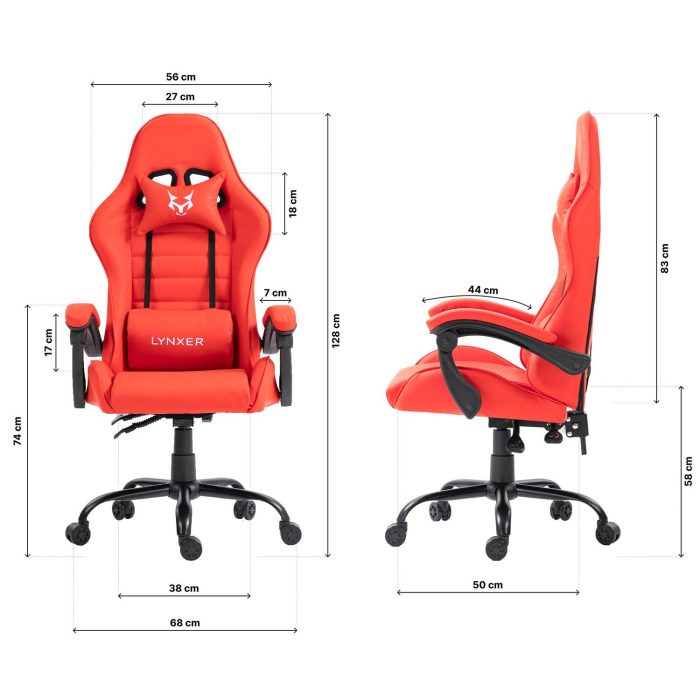 Офісне Крісло Lynxer Gamer Studio - Зручність і Стиль для Роботи та Ігор - Зображення 8