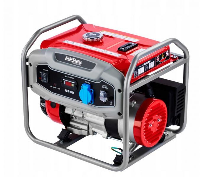 Генератор Бензиновий Однофазний Kraft&Dele 2000 Вт KD631 - Надійне Джерело Енергії для Домашніх Потреб - Зображення 4