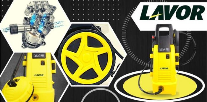 Мийка Високого Тиску Lavor 140 бар 1900 Вт NINJA PLUS 140 - Потужне Очищення з Професіональним Насосом - Зображення 4
