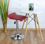 Барний Стілець Escal Червоний 707R - Стильний і Комфортний для Вашого Бару - Зображення 4