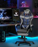 Геймерське Крісло з Підніжкою MatMay GAMING - Максимальний Комфорт для Геймерів - Зображення 8