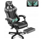 Геймерське Крісло з Підніжкою MatMay GAMING - Максимальний Комфорт для Геймерів
