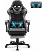 Геймерське Крісло з Підніжкою MatMay GAMING - Максимальний Комфорт для Геймерів - Зображення 2