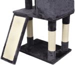 Кігтеточка та Лежанка для Кота з Ящиком на 5 Рівнів - Комфортна Кігтеточка для Вашого Кота з Місцем для Ігор і Відпочинку - Зображення 6