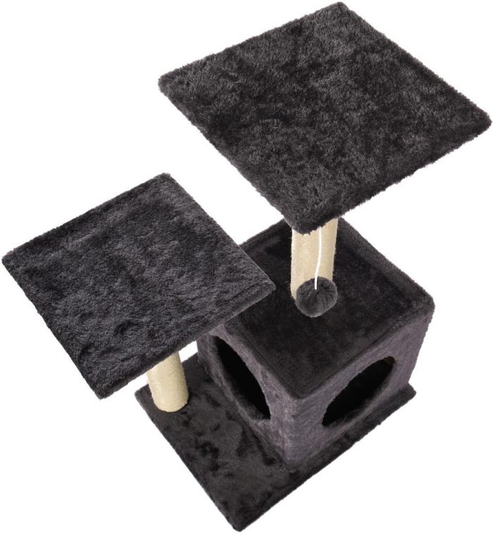 Кігтеточка і Лежанка для Кота з Ящиком, 4 Рівня - Улюблене Місце для Вашого Кота - Зображення 2
