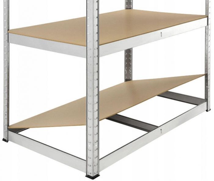 Металевий Складський Стелаж 180x100x50 см - Міцний та Просторий - Зображення 8