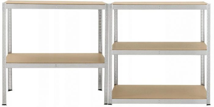 Металевий Складський Стелаж 180x100x50 см - Міцний та Просторий - Зображення 9