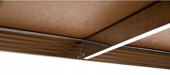 Стелаж Металевий Складський 150x75x30 см - Міцний та Функціональний для Складу - Зображення 6