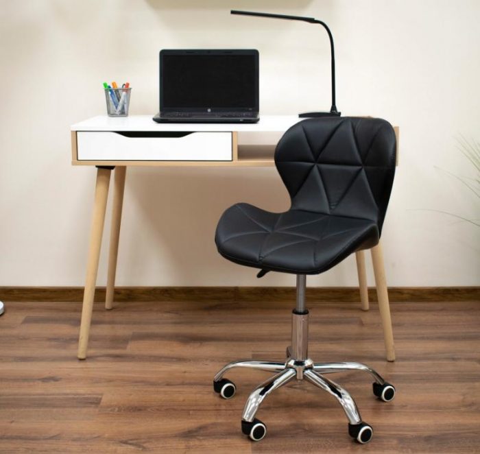 Обертове Крісло Muf-Art DORM, Чорне - Комфорт і Стиль для Вашого Робочого Місця - Зображення 2