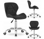 Обертове Крісло Muf-Art DORM, Чорне - Комфорт і Стиль для Вашого Робочого Місця