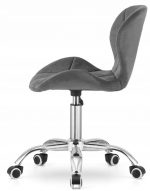Офісне Крісло MemFlow K9, Сірий Оксамит - Елегантність і Зручність - Зображення 5
