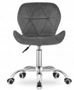 Офісне Крісло MemFlow K9, Сірий Оксамит - Елегантність і Зручність - Зображення 2