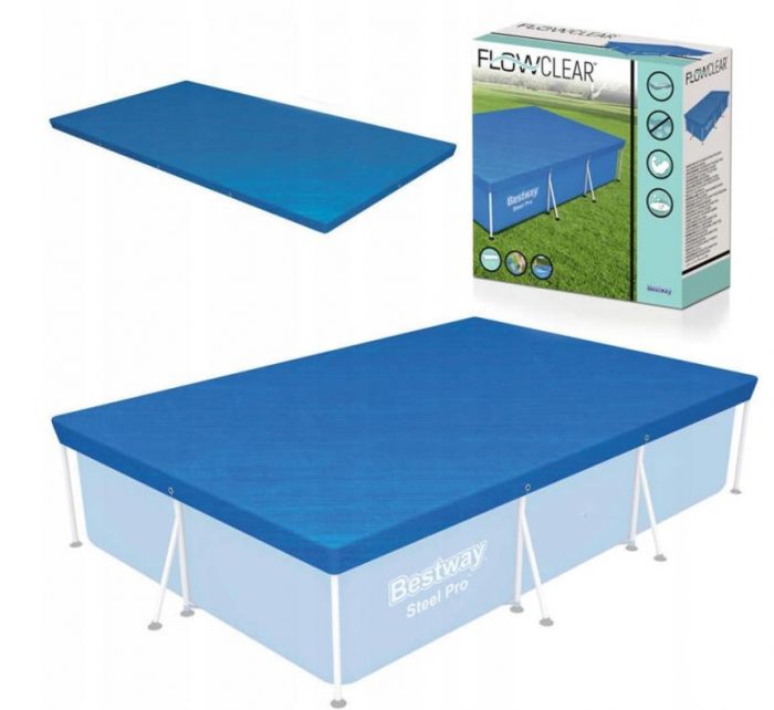 Каркасний Прямокутний Басейн BESTWAY 300x201 см 19 в 1 - Літній Відпочинок для Всієї Родини - Зображення 2