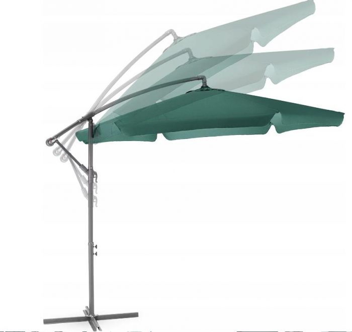 Велика Складна Садова Парасолька CLASSIC UV50 OUTTEC - Захисна парасолька з ультрафіолетовим захистом для саду - Зображення 7