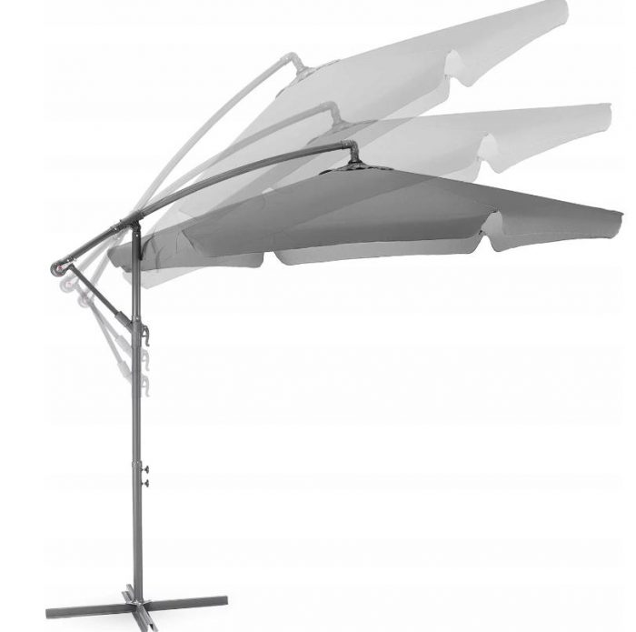 Велика Складна Садова Парасолька CLASSIC UV50 OUTTEC О-66277 - Захист від Сонця та Дощу - Зображення 7