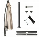 Велика Складна Садова Парасолька CLASSIC UV50 OUTTEC О-66278 - Захист Від Сонця та Дощу - Зображення 12