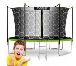 Батут Neo-Sport з Сіткою 374 см FT 12 NS-12W231 - Активний Відпочинок для Родини