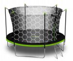 Батут Neo-Sport з Сіткою 374 см FT 12 NS-12W231 - Активний Відпочинок для Родини - Зображення 3