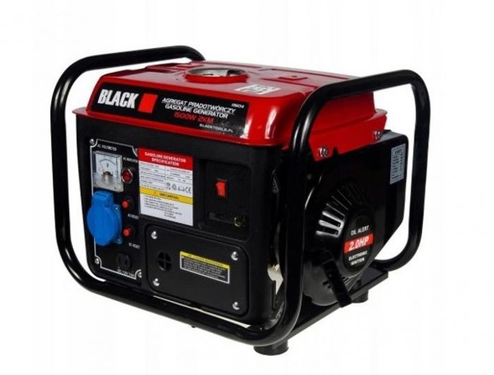 i86225704-75dffa374e35cb9e85d8957d9b5018d6-1719326521409 Генератор Однофазний Бензиновий 1200W 230V Black B13604 - Надійне Джерело Енергії - Зображення 1
