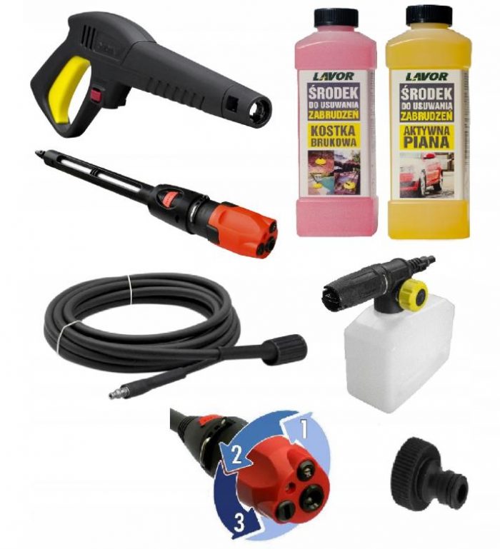 Мийка Високого Тиску Lavor IKON 140 Бар 2000 Вт - Потужне Очищення для Інтенсивного Використання - Зображення 3