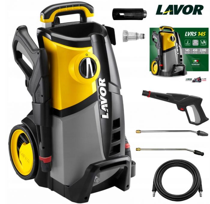 i86285205-ae06ea235592a062e6991e11ae1ca184-1719473737516 Мийка Високого Тиску LAVOR LVR5 145 Бар 2200 Вт - Потужне Очищення для Вашого Двору - Зображення 1