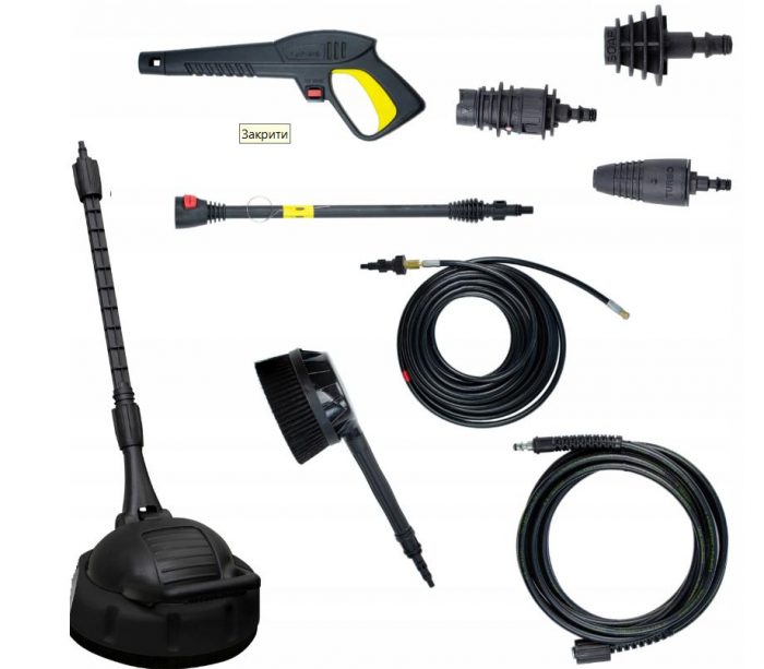 Мийка Високого Тиску Lavor 165 бар 2500 Вт PRIME 165 - Потужне Очищення для Будинку і Саду - Зображення 2