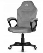 Офісне Крісло Lugano MARIO GREY ALCANTARA - Преміум Комфорт і Стиль