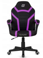 Офісне Крісло Lugano Mario Black Purple - Комфорт і Дизайн для Вашого Офісу - Зображення 2