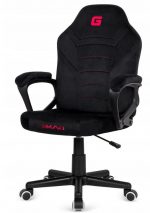 Офісне Крісло Lugano MARIO BLACK ALCANTARA - Вишуканість і Зручність для Робочого Простору - Зображення 2