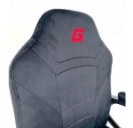 Офісне Крісло Lugano MARIO BLACK ALCANTARA - Вишуканість і Зручність для Робочого Простору - Зображення 10