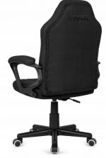 Офісне Крісло LUGANO MARIO BLACK FULL FABRIC - Елегантність та Комфорт для Робочого Місця - Зображення 6